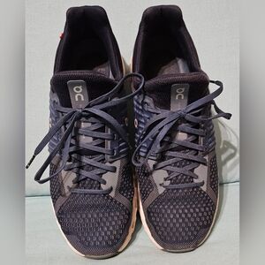 On Running Men's Navy and Beige Athletic Shoes